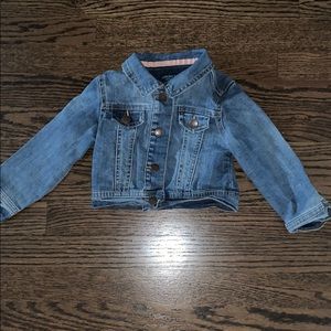 Toddler girl jean jacket